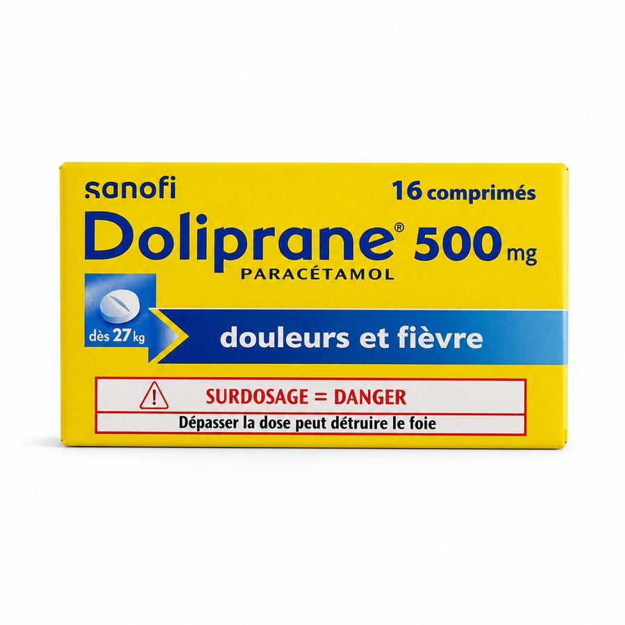 Le même produit en packshot de studio